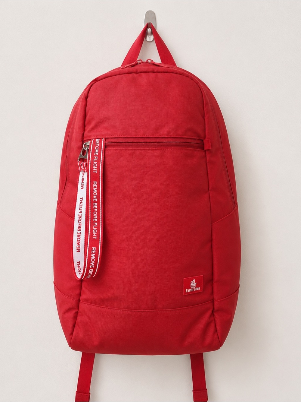 Emirates "remove before flight" backpack